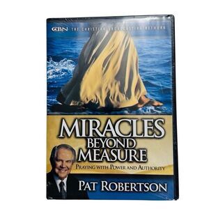 Miracles Beyond Measure  by Pat Robertson (2x DVD, CBN ) New